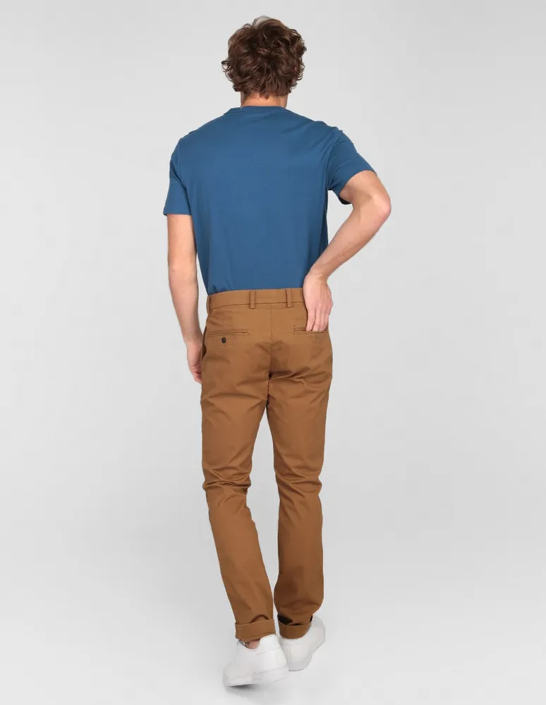 Pantalón skinny de algodón para hombre