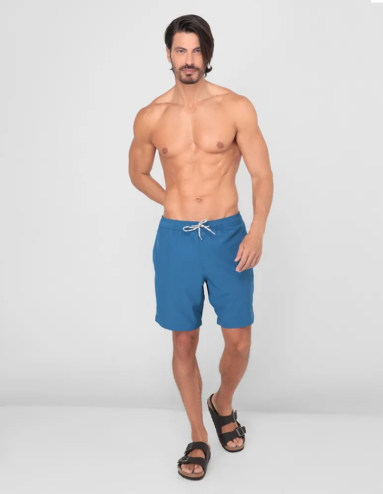 Traje de baño con bolsillos para hombre