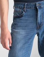 Jeans slim Aéropostale lavado claro para hombre