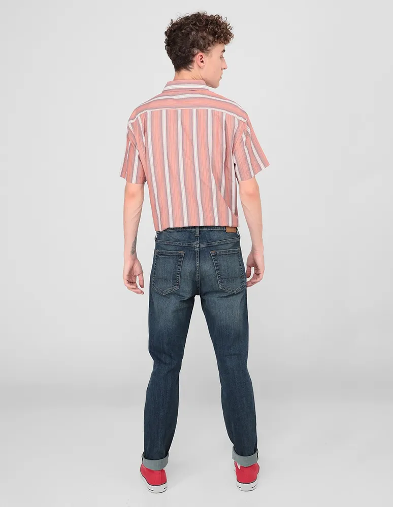 Jeans skinny Aéropostale lavado bleach para hombre