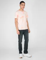 Jeans straight Aéropostale lavado stone wash para hombre