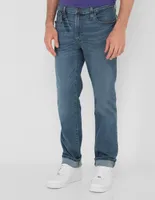 Jeans slim Aéropostale lavado stone wash para hombre