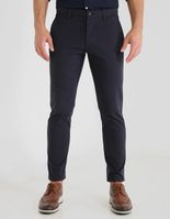 pantalón straight banana republic de algodón para hombre