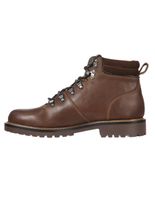 bota casual de cuero para hombre