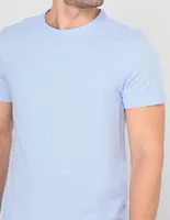 playera cuello redondo para hombre