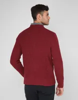 suéter banana republic cuello redondo para hombre