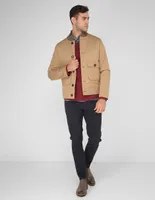 suéter banana republic cuello redondo para hombre