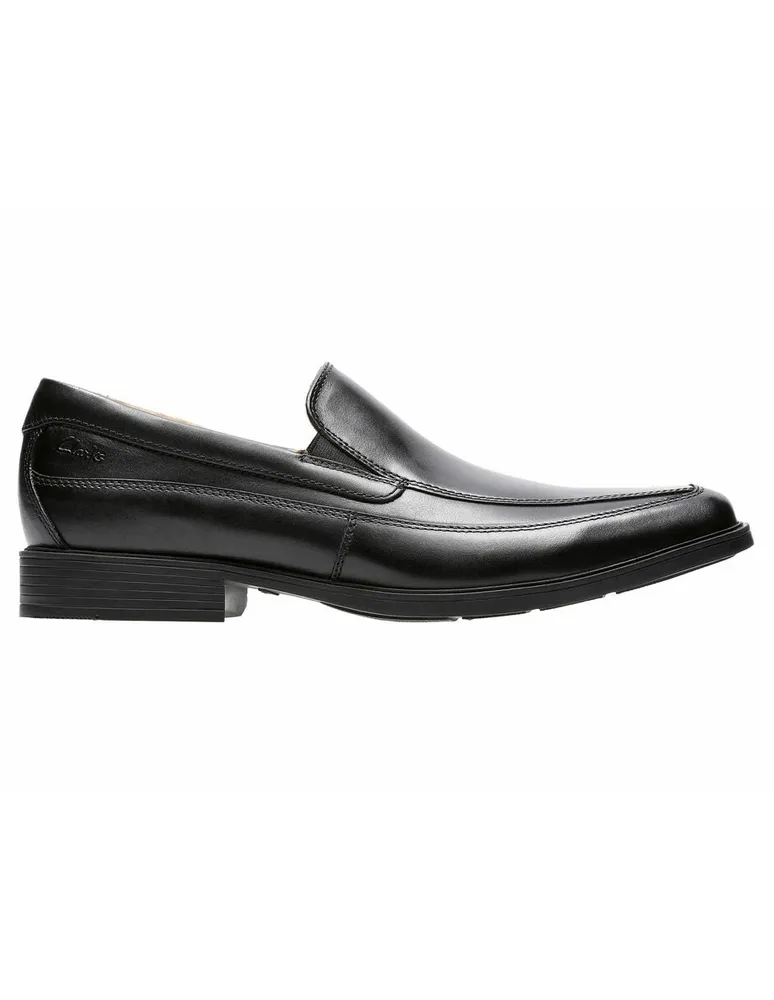 Zapato mocasín Clarks piel negro