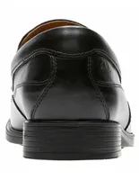 Zapato mocasín Clarks piel negro