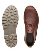 Botín Clarks de piel para hombre