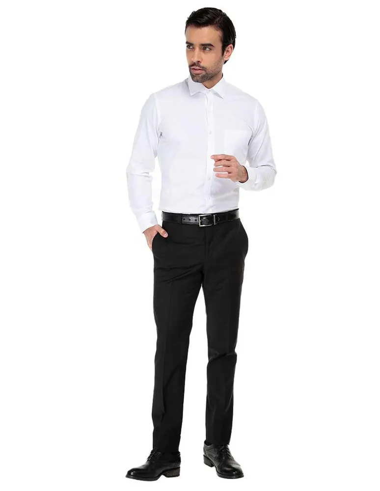 Pantalón slim Calvin Klein de lana para hombre