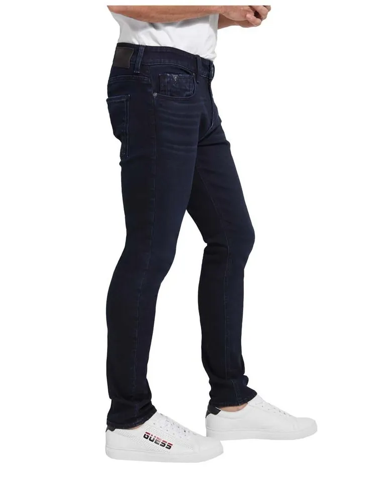 Jeans Skinny Guess WALTON Obscuro