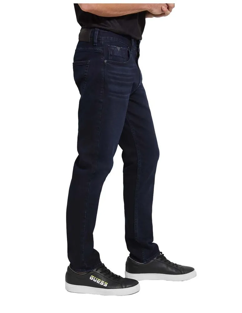 Jeans Straight Guess WALTON ATHLETIC TAPERED Obscuro