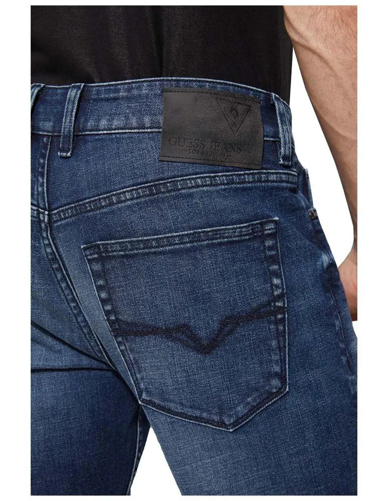 Jeans Straight Guess WALTON REGULAR Obscuro