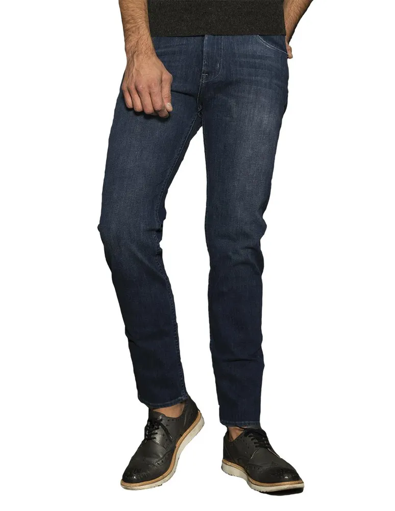 Jeans straight Duc Denim Aged 7 Years desgastado