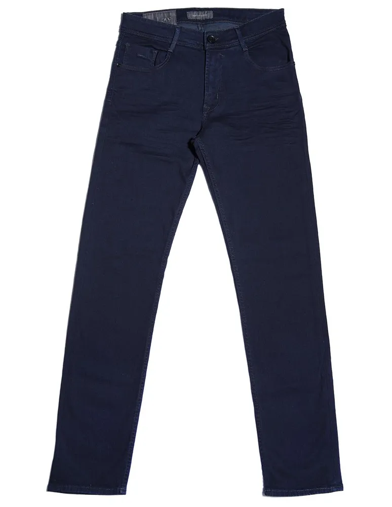 Jeans straight Duc Denim Deep Navy remontado