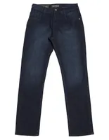 Jeans straight Duc Denim Aged Indigo Rinse