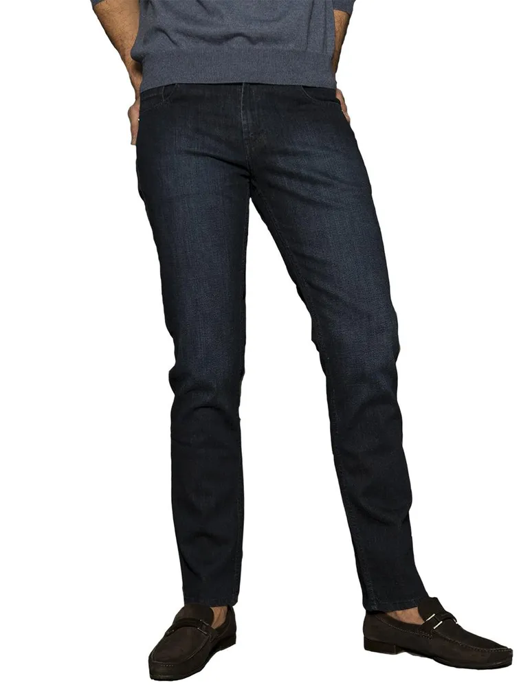 Jeans straight Duc Denim Aged Indigo Rinse