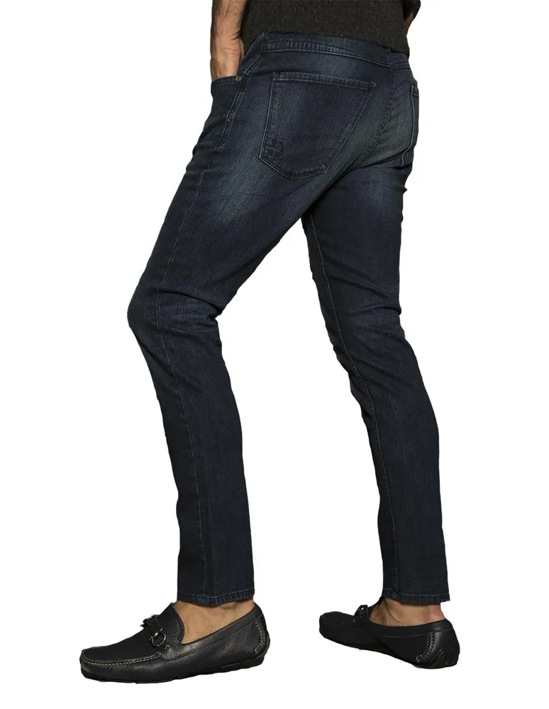 Jeans slim Duc Denim lavado stone wash para hombre