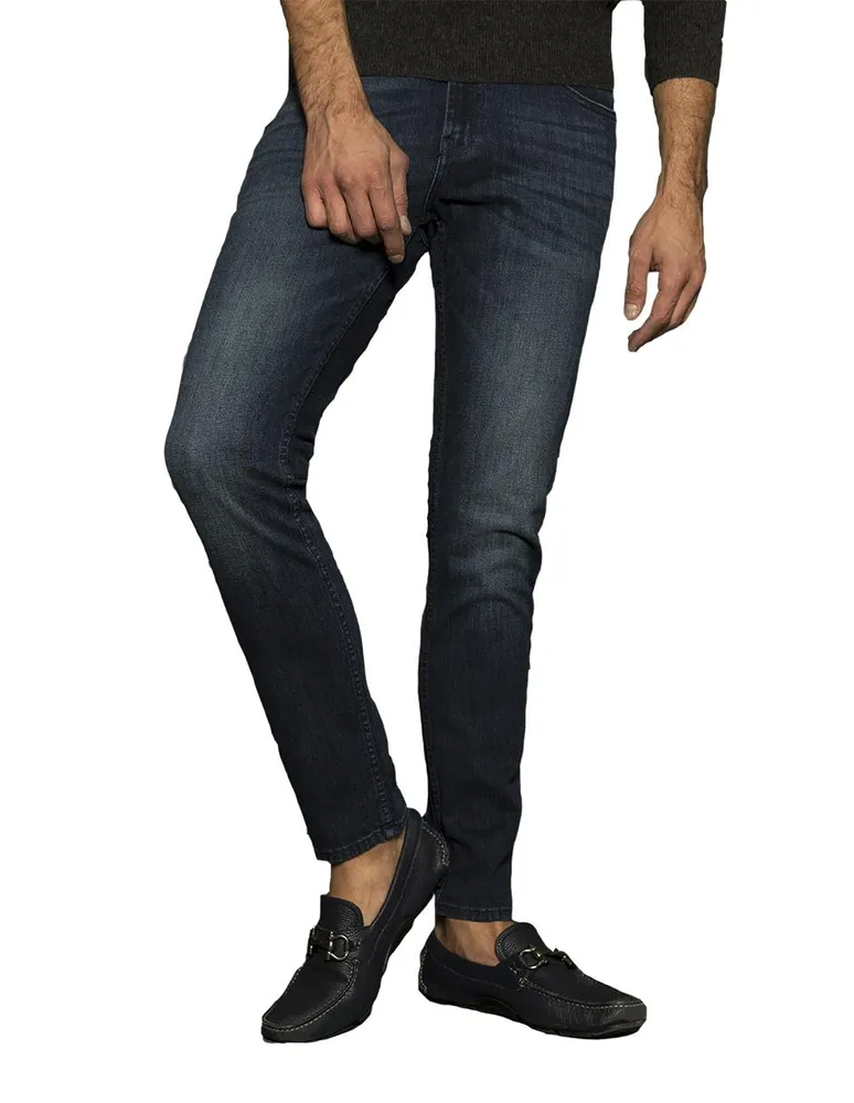 Jeans slim Duc Denim lavado stone wash para hombre