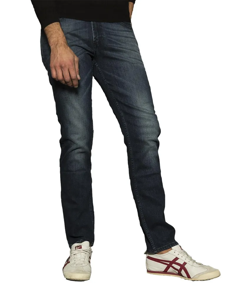 Jeans straight Duc Denim lavado stone wash para hombre