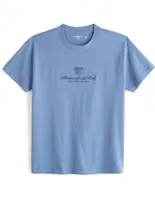 Playera Abercrombie & Fitch cuello redondo para hombre