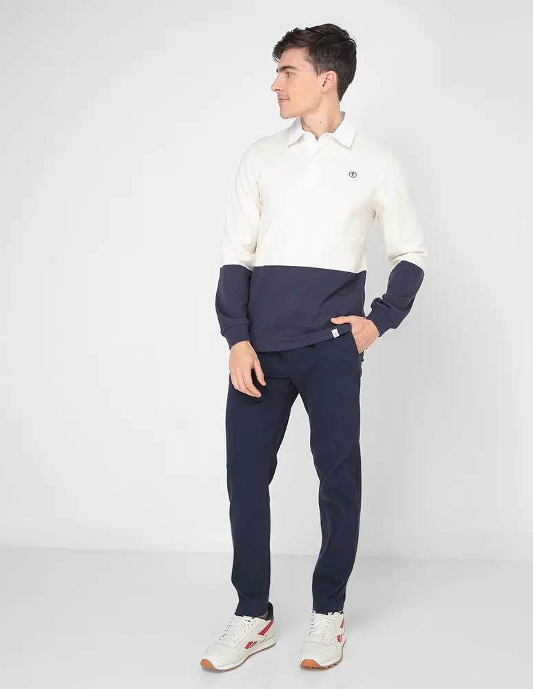 Pantalón slim Elemento Uomo de algodón para hombre