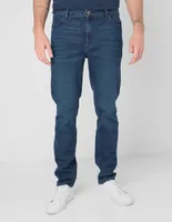 Jeans slim Kenneth Cole lavado stone wash para hombre