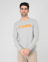 Sudadera Kenneth Cole estampado jaspeada para hombre