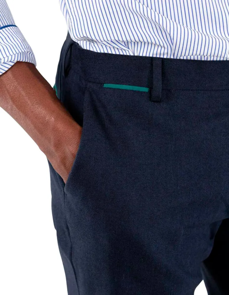 Pantalón slim El Ganso de algodón para hombre