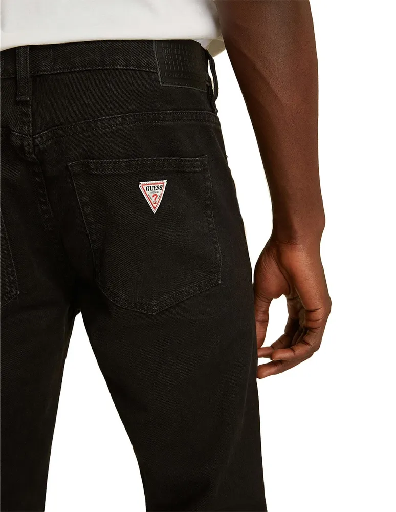 Jeans skinny Guess lavado obscuro para hombre