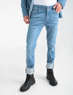 Jeans skinny That's It lavado stone wash para hombre
