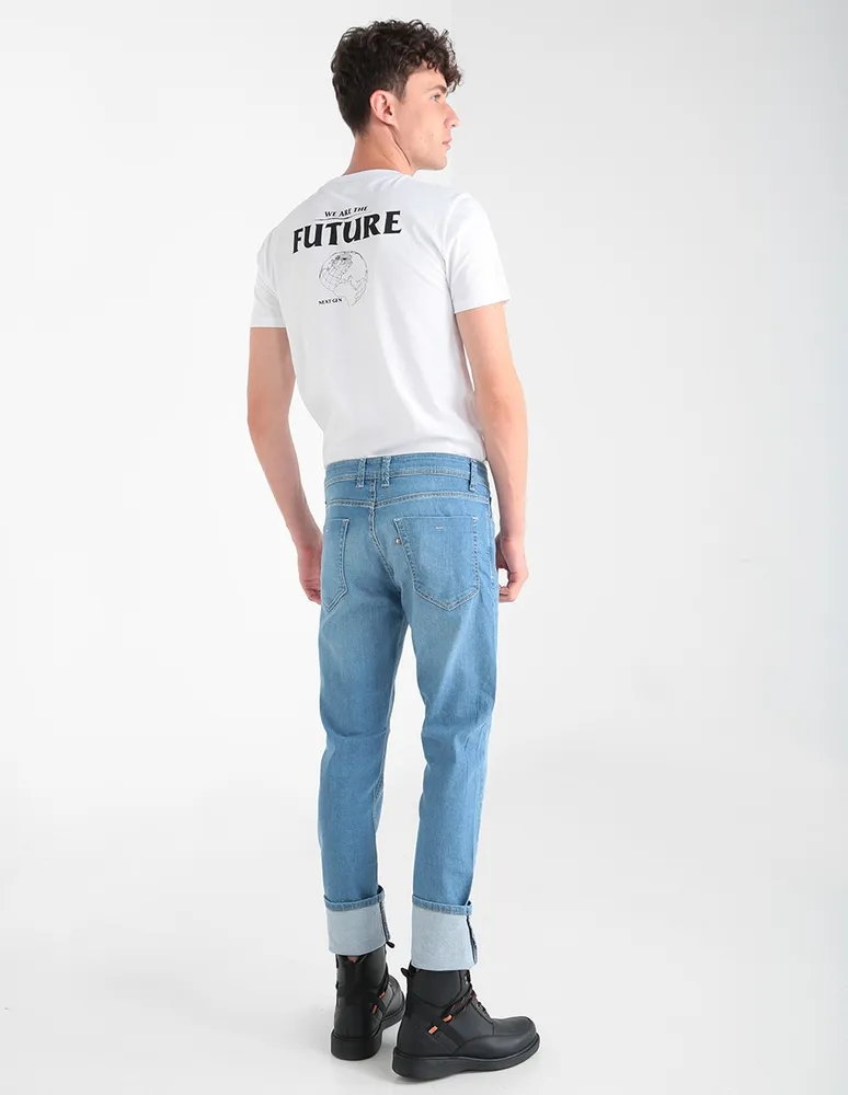 Jeans skinny That's It lavado stone wash para hombre