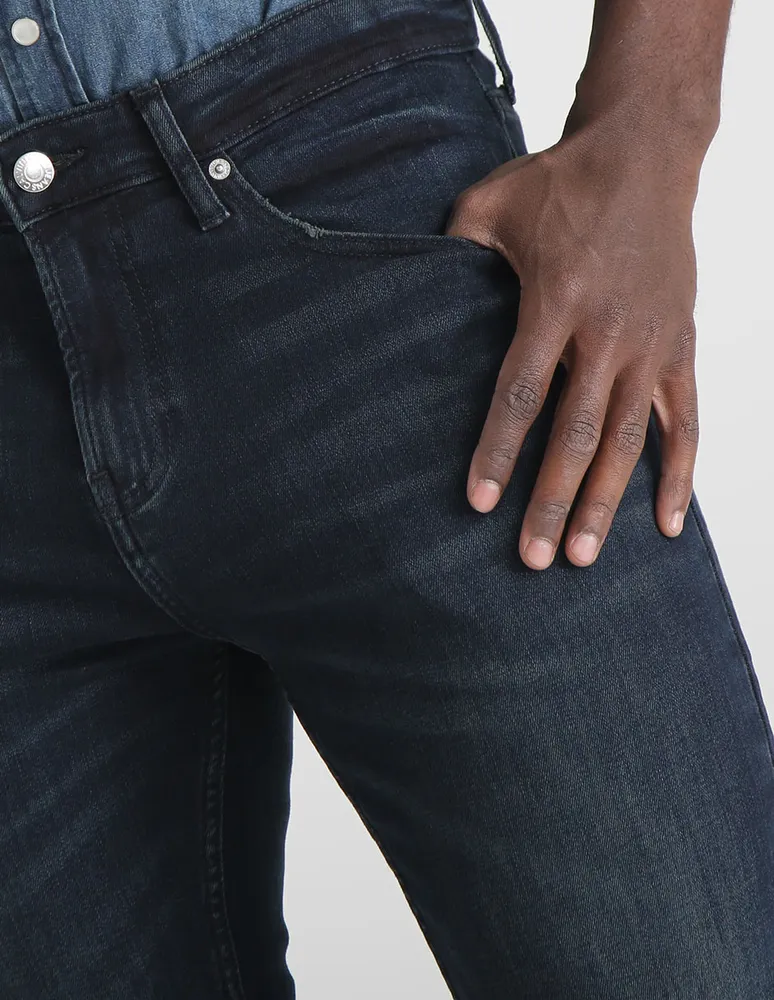 Jeans skinny Calvin Klein lavado obscuro para hombre