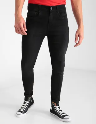 Jeans skinny Converse lavado obscuro para hombre