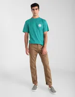 Pantalón slim Vans de algodón para hombre