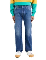 Jeans recto Levi's 501 lavado desgatado para hombre