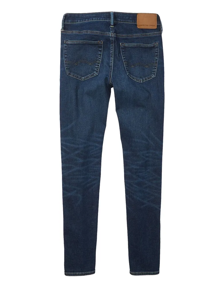 Jeans skinny American Eagle lavado deslavado para hombre