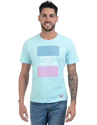 Playera Supply cuello redondo para hombre