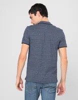 Playera tipo polo That's It estampado a rayas para hombre