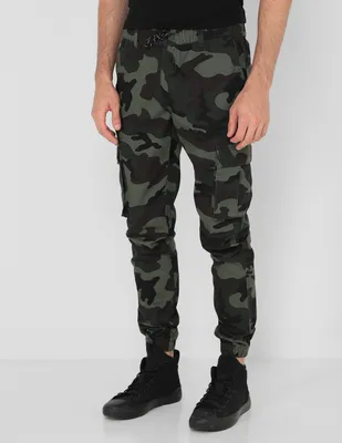 Jogger regular That's It estampado camuflaje con bolsillos para hombre