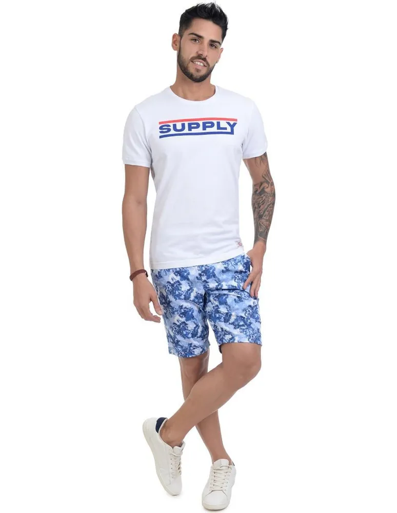 Playera Supply cuello redondo para hombre