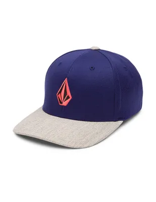 Gorra visera plana snapback Volcom para hombre