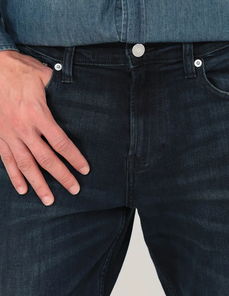 Jeans slim Calvin Klein lavado obscuro para hombre