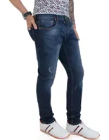 Jeans skinny Supply 14- lavado whisker para hombre