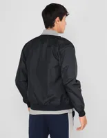 Chamarra bomber That's It impermeable con bolsillos para hombre