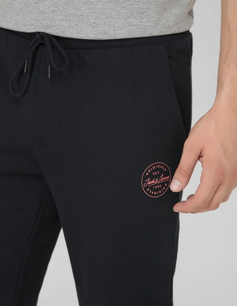 Pants regular Jack & Jones con jareta para hombre