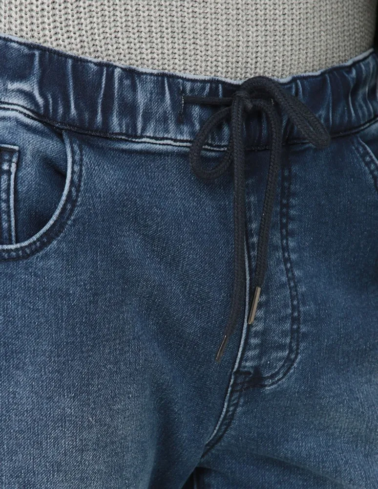 Jeans slim Hollister lavado obscuro para hombre