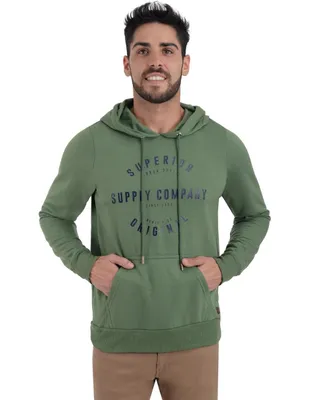 Sudadera Supply estampado logo para hombre