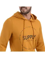 Sudadera Supply estampado logo para hombre